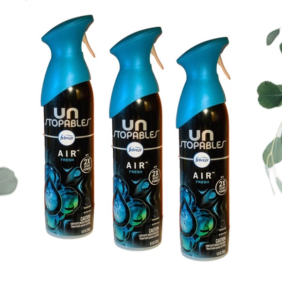 Febreze Other 3 Pack Febreze Unstopables Air Freshener Fresh Scent